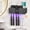 Black, variant on Ocalpur Smart Toothbrush Holder with Air Drying, LED Display, Cleaning and Timer Function, 6 Slots & 3 Removable Cups, No Drilling Installation for Bathroom (Black)