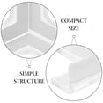 thumbnail image 4 of 4-Pack Clear Corner Guards Transparent Edge Protectors Child Safety Bumpers for Furniture Tables Desks Dressers, 4 of 9