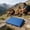 Blue#103, variant on Self-Inflating Outdoor Seat Cushion, Waterproof Polyester Diamond Grids Pad for Camping and Hiking, Lightweight Foldable Sitting Mat for Stadium and Picnic, 15.7x11.8", 1PC