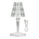 thumbnail image 2 of Lámpara de escritorio de cristal, luz de mesa de cristal LED Luz de mesa de cristal Iluminación interior Funcionamiento suave, 2 of 8