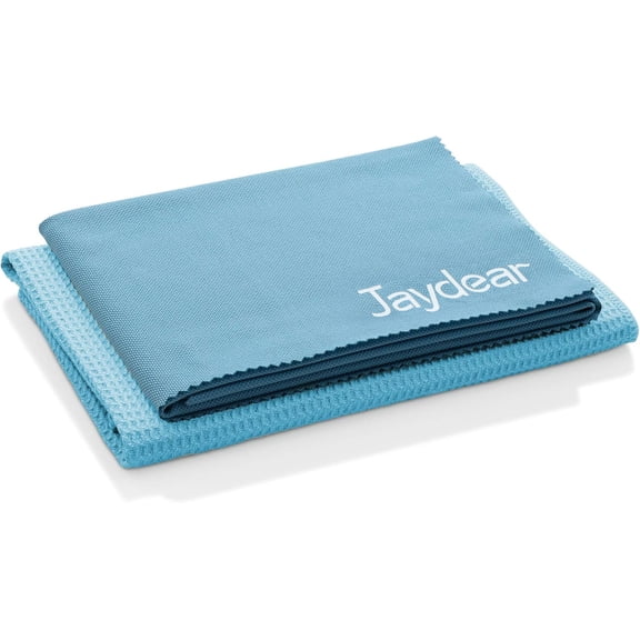 Jaydear Cloths for cleaning: Microfiber Window Cleaning Cloth Kit - Glass Cleaning Cloth for Windows