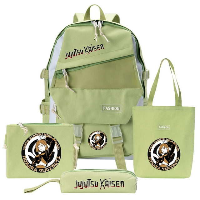 Set de 4 dibujos animados de Jujutsus Kaisens Kugisakis Nobaras para niños