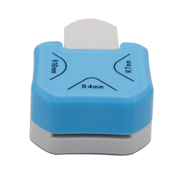 Perforadora redondeadora de esquinas para papel QIQQIKIN 3 en 1 R4/R7/R10 mm