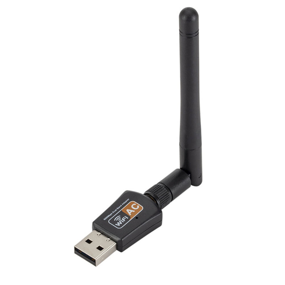 Dual Band 600Mbps USB WiFi Wireless Adapter 802.11ac/b/g/n 2.4/5.8gGhz Dongle 