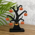 thumbnail image 3 of Halloween Decoration Ghost Pumpkin Tree,Halloween Ornament,Iron Decoration,Spooky Halloween Ghost Pumpkin,Ghost Tree Ornament for Eerie Landscapes, 3 of 9