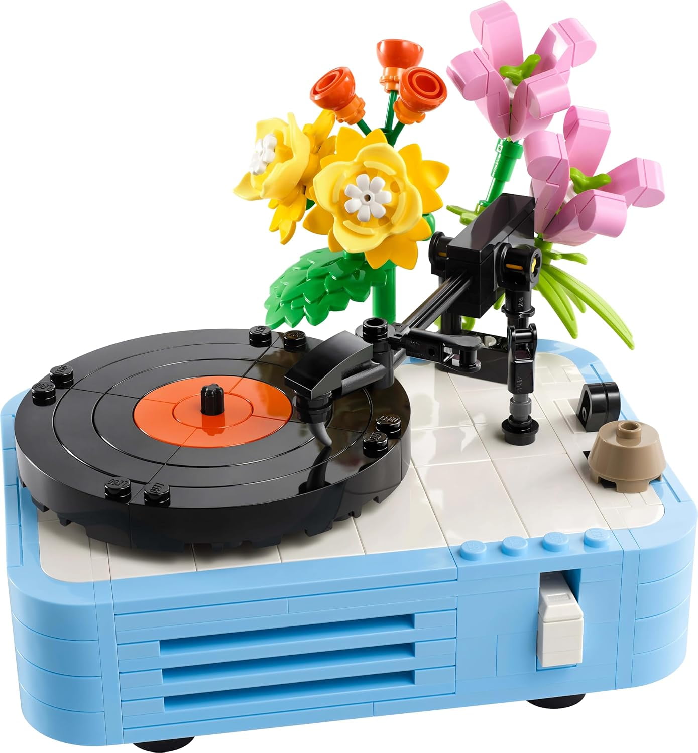 LEGO Creator 3 in 1 Record Player with Flowers, 3 Building Options