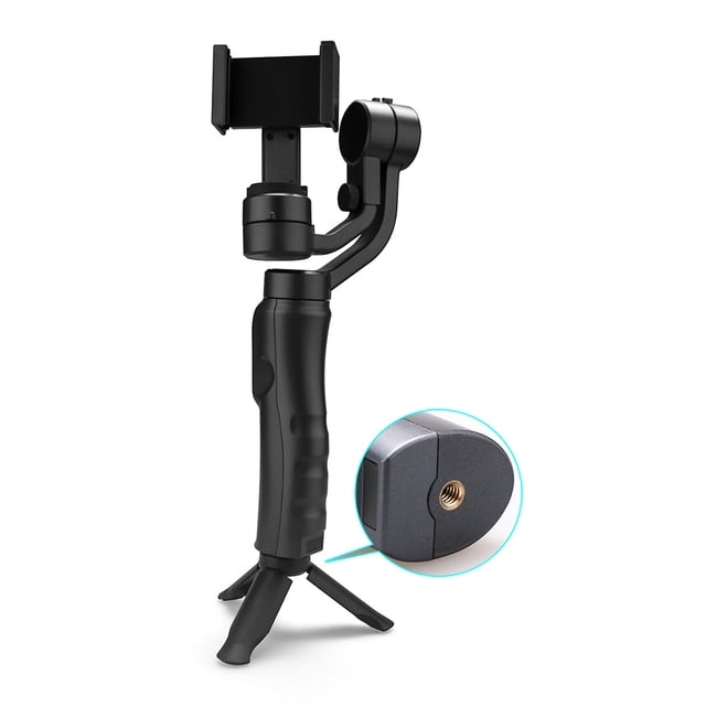 Stabilisateur Portatif 3 Axes pour Téléphone Intelligent F6 Compatible avec Samsung S10/iPhone11Pro/Max Téléphone Intelligent Android