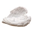 thumbnail image 2 of Estatua de ángel rezando, adorno de figura de resina de ángel, figura de ángel de resina, escultura de ángel, para decoración de patio, porche, césped Estilo D, 2 of 8