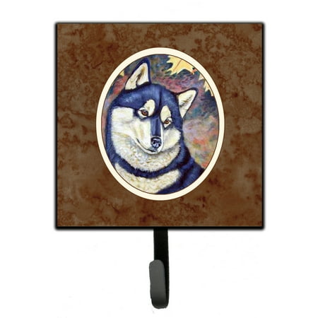 

Carolines Treasures 7173SH4 Fall Leaves Siberian Husky Leash or Key Holder 7Hx4.25W multicolor