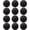 black, variant on Cat Foam Ball Cat Sponge Ball Toy Cat Soccer Ball Toy 12 Pack