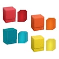 thumbnail image 3 of Caja de almacenamiento de tarjetas de 4 Uds., regalos para coleccionistas de tarjetas, estuche para tarjetas de fútbol E, 3 of 9