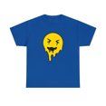 thumbnail image 2 of Dripping smiley face graphic t shirt Unisex Heavy Cotton Tee, 2 of 8