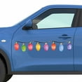 thumbnail image 4 of Magnetic Christmas Car Fridge Decorative Reflective Bulb Lights, 4 of 14