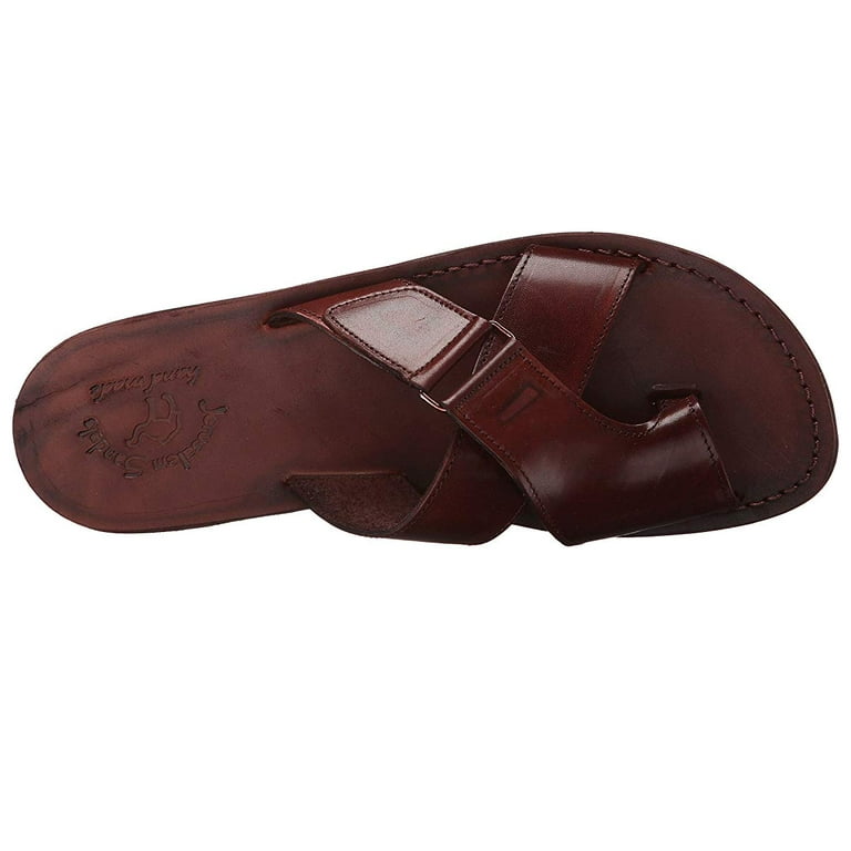 Jerusalem Sandals Asher Mens Brown