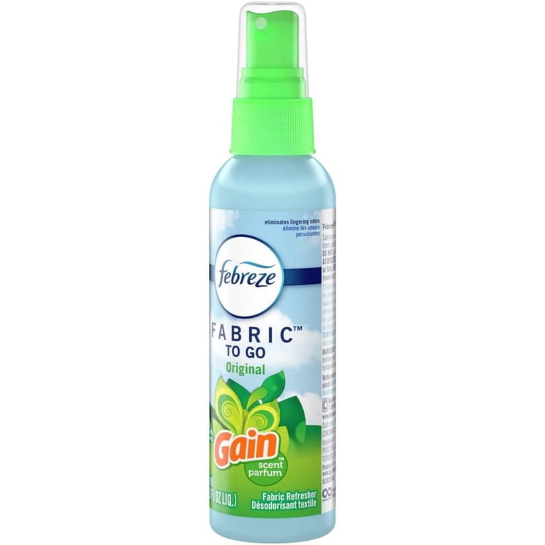does febreze eliminate cigarette smell Febreze To Go Fabric Refresher with Gain Original Scent, 2.8-Ounce