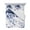 Blue, variant on Quilts King Size Bedding Set, Blue Floral Art Lightweight Quilted Comforter, Watercolor Botanical Spring Flowers Soft Reversible Bedspread Coverlet with Pillow Covers for All Season, 96" x 106"