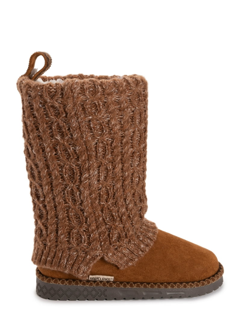 MUK LUKS Women's Jackie Boot, Wide Width Available - Walmart.com