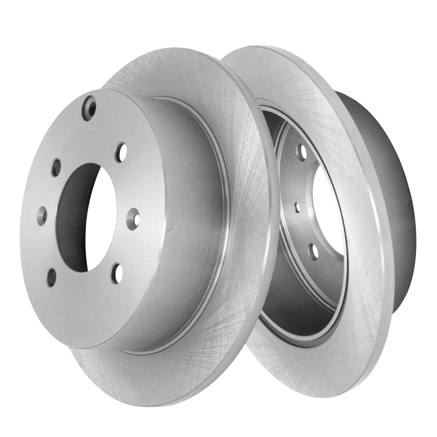 Detroit Axle - Brake Rotors for 2002-2003 Hyundai Sonata 2001-2002 Kia Optima 2001-2002 Magentis Disc Brake Rotors Front & Rear Replacement Brakes