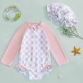 thumbnail image 2 of Gerichy Toddler Girl Swimsuit,Girls Bathing Suit Summer Toddler Girls Ruffles Cartoon Prints 1 Piece Swimwear Beach Onesie Swimsuit Bikini, 2 of 6