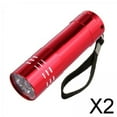 thumbnail image 1 of DYNWAVECA 2xMini Flashlight Small Flash Light Flashlight for Hiking Backpacking Home White 2 Pcs, 1 of 10