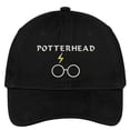 thumbnail image 1 of Trendy Apparel Shop Potterhead Embroidered Cap Premium Cotton Dad Hat, 1 of 2