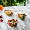 thumbnail image 6 of GUSTO 32 Oz Disposable Salad Bowls with Lids Plastic Meal Prep Container, 50-Pack, 6 of 8