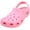 Limonade Rose, variante sur Crocs Classic Vert Armée Chaussure Plate à la Cheville - 8WW / 6WW