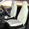 thumbnail image 3 of Haiem Color Rabbit Printed Car Seat Covers Set of 2, Universal Fit Car Seat Covers,Protective Seat Covers,Comfortable Car Seat Covers, Easy Installation Seat Covers, Vehicle Seat Covers, 3 of 9