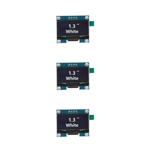 Bearachild Módulo OLED Pantalla LED Dispositivo de visualización de sobremesa Pantalla de iluminación automática Prácticas pantallas LCD de Type1 NO1