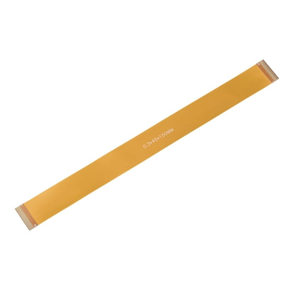 Uxcell FFC FPC Cable 0.3mm Pitch 45 Pin 150mm Flexible Flat Ribbon Cable for LCD Screen