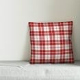 thumbnail image 2 of Creative Products Red Plaid 16x16 Indoor / Outdoor Pillow, 2 of 2
