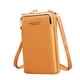 thumbnail image 4 of Bolso bandolera para teléfono Bolso bandolera para teléfono Bolso bandolera para mujer Bolso bandolera pequeño Amarillo, 4 of 9