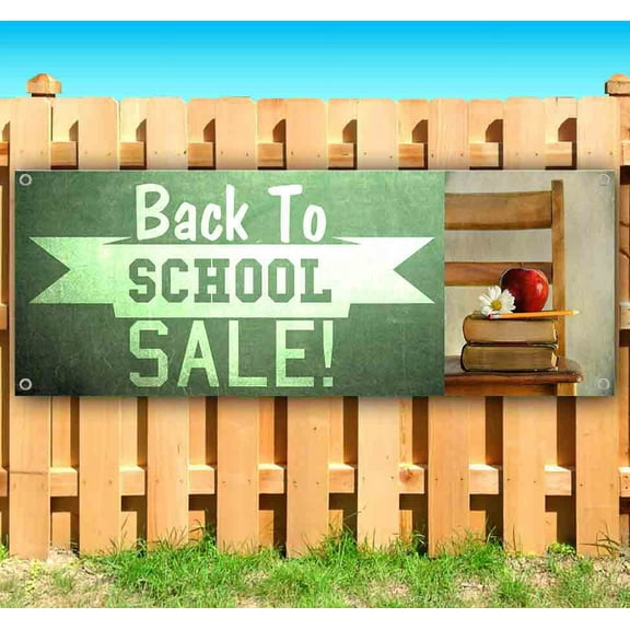 Back To Class Sale 13 oz Vinyl Banner With Metal Grommets