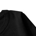 thumbnail image 5 of BXINGOHAI Pullover Sweaters for Men Solid Color Knitted Sweater Round Neck Pullover Long Sleeved Loose Bottomed Sweater Black,XL, 5 of 5