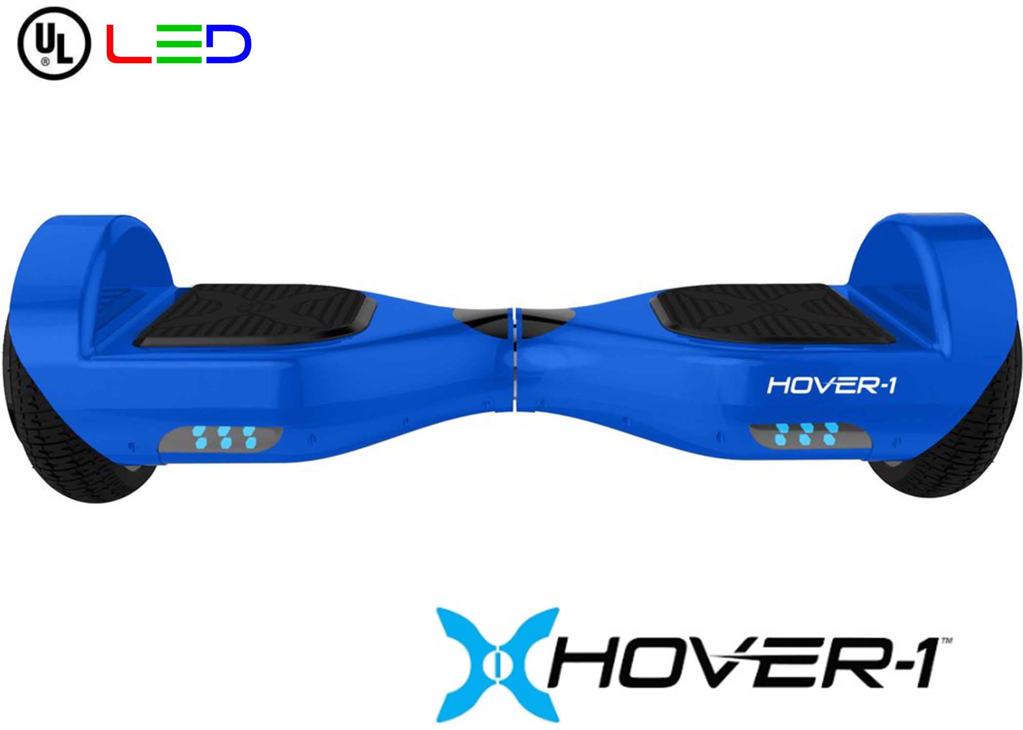 Hover1 Allstar Blue UL Certified Electric Hoverboard w/ 6.5in LED