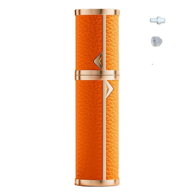 Perfume Travel Refillable Bottle Cologne Atomizer Leather Fragrance Sprayer Pump Bottom Fill Mini Pocket Size 5ml Travel Essentials