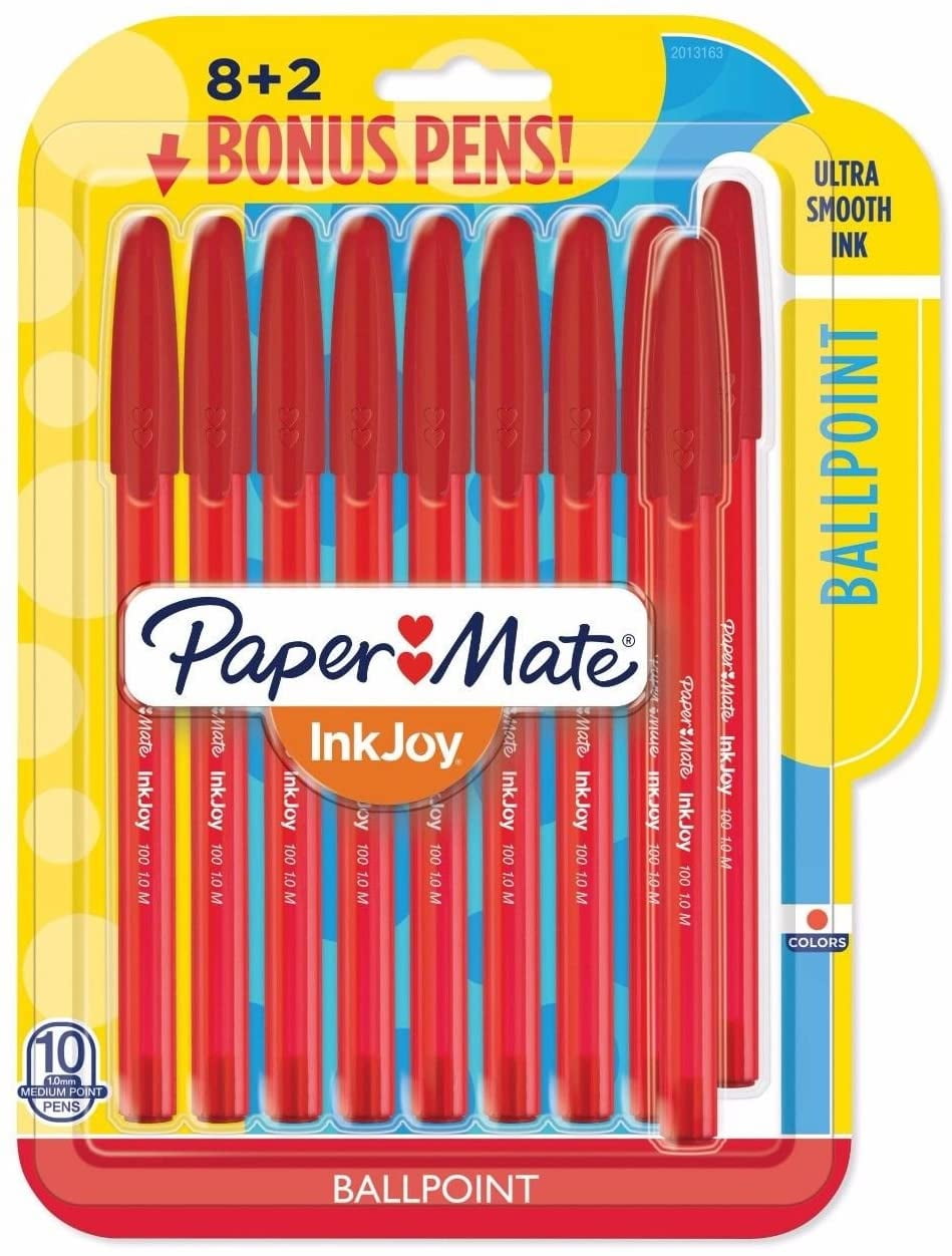Papermate inkjoy ballpoint red pens Walmart Canada