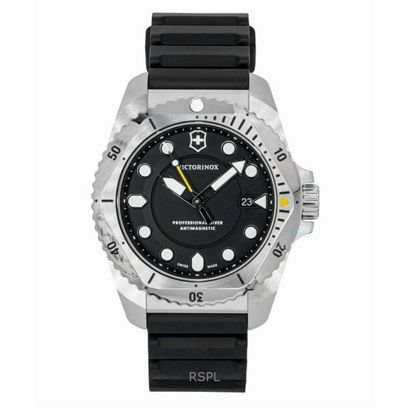 Victorinox Dive Pro Quartz Black Dial Men's Watch 241990