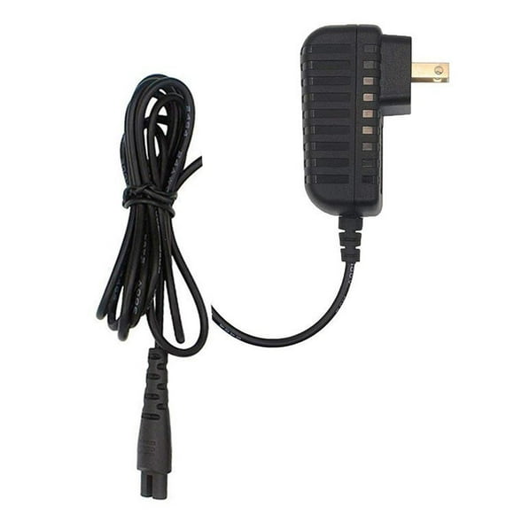 Chainplus Cordon d'Alimentation 12V de Remplacement pour Rasoir Remington, Tondeuse à Barbe, Adaptateur CA pour F7790, F7800, R6130, R5130, R-510, R-520 Etc. (Fiche US)