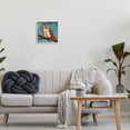 thumbnail image 2 of Detailed Owl Painting Nature Animals & Insects Painting White Framed Art Print Wall Art, 2 of 7