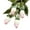 White Pink, variant on 8PCS Artificial Rose , Real Touch Silk Rosebud, Realistic Design Artificial Flower with Real Feel Petals,Silk Flower Bud for Wedding Home Décor,Dark Pink