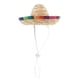 thumbnail image 1 of ColoMX Sombrero de fiesta de México, mini sombrero tejido, sombrero para actuaciones, accesorios de disfraces mexicanos, 1 of 7