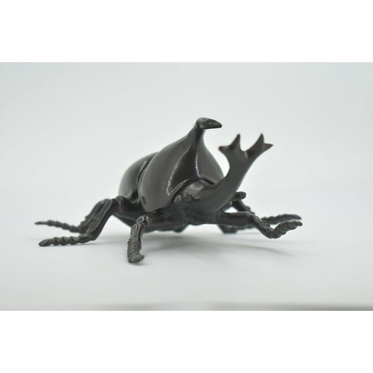 Rhinoceros Beetle Figurine Lifelike Animal Plastic Toy Educational Realistic Model Gift for Kids ABC17 B263 Walmart