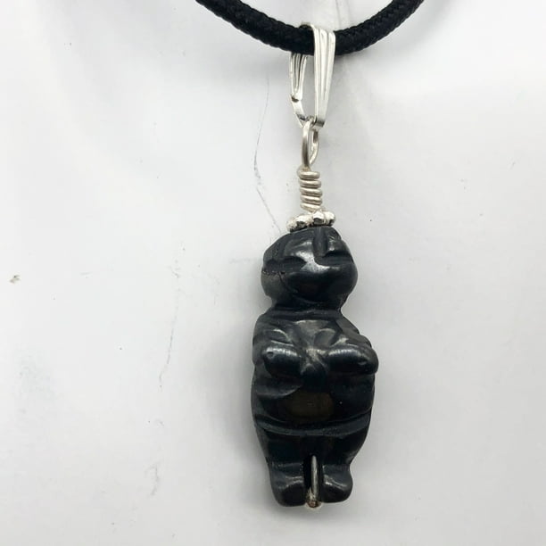 Premiumbead Hematite Goddess Pendant Necklace Semi Precious Stone Jewelry Silver Com - Silver Hematite Pendant Necklace Premiumbead Hematite Goddess Pendant Necklace Semi Precious Stone Jewelry Silver Com - Silver Hematite Pendant Necklace