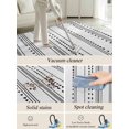 thumbnail image 5 of White Boho Area Rug for Bedroom 2.7x5 Ft Geometric Stripes Triangle Super Soft fuzzy Throw Rug Non-Slip Fluffy Plush Indoor Floor Carpet for Living Room Nursery Home Decor, 5 of 8