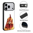thumbnail image 2 of WIRESTER Shockproof Soft Rubber Cover Case for Apple iPhone 17 Pro 6.3" 2025, Cochin Chicken, 2 of 5