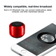 thumbnail image 4 of Altavoz Bluetooth portátil, Bluetooth 5.0 Mini altavoz inalámbrico de doble emparejamiento, graves estéreo ricos, IPX2 a prueba de agua para viajes, exteriores, hogar y fiestas Ormromra 2034602-2, 4 of 8