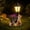 A, variant on Solar Garden Statue Light Resin Cat Figurine Outdoor Waterproof Night Lamp,A