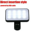thumbnail image 1 of De Xiao Bei selection Lumière de Remplissage Selfie Portable Mini Clip Rechargeable 3 Modes de Luminosité Réglable pour Téléphone Ordinateur Portable Tablette Réunion Maquillage, 1 of 7