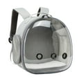 thumbnail image 3 of Mochila para perros jinwen bolsa de transporte Gris 30 cm x 17 cm x 32 cm, 3 of 8